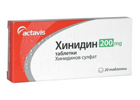 Состав, описание, аналоги и инструкция по применению препарата хинидин