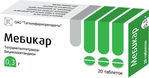 Мебикар: отзывы, показания, инструкция по применению, аналоги