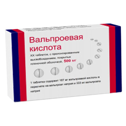 Кислота вальпроевая: аналоги и состав