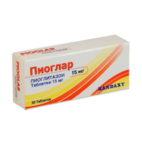 Действующее вещество (мнн) пиоглитазон