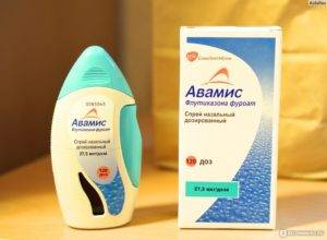 Применение авамиса при аденоидах
