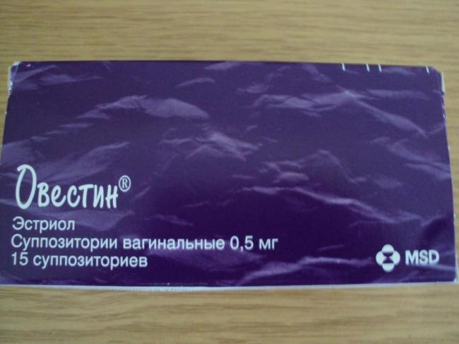 Овестин (свечи)