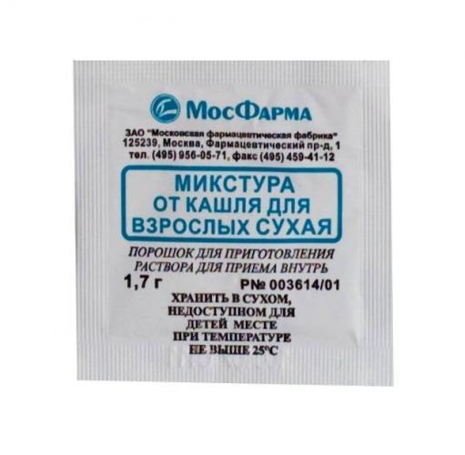 Особенности использования детской сухой микстуры от кашля