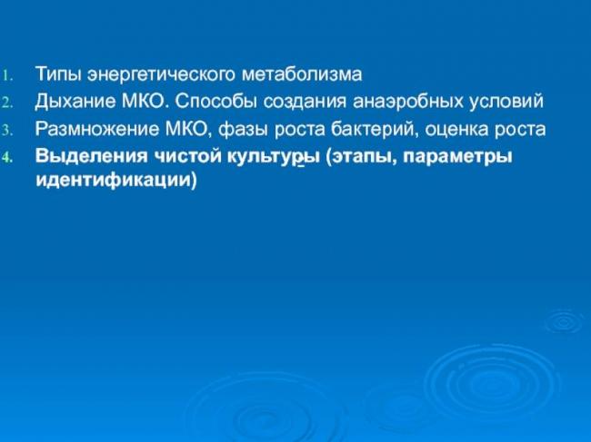Анаэробные организмы