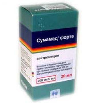 Сумамед детский при бронхите