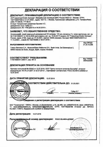 Фликсоназе: инструкция по применению, аналоги и отзывы, цены в аптеках россии