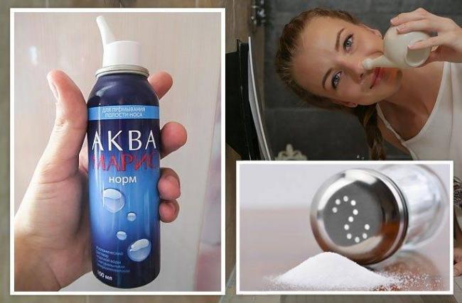 Чем промывать нос в домашних условиях