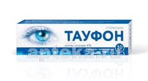 Тауфон глазные капли: инструкция по применению, аналоги