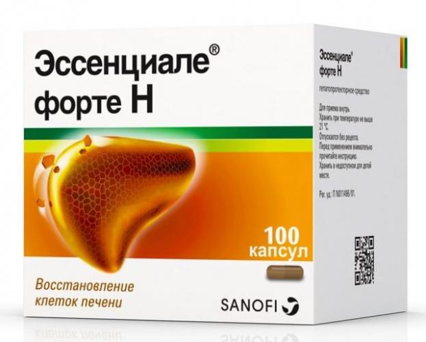 Препарат фосфоглив форте для восстановления печеночной ткани